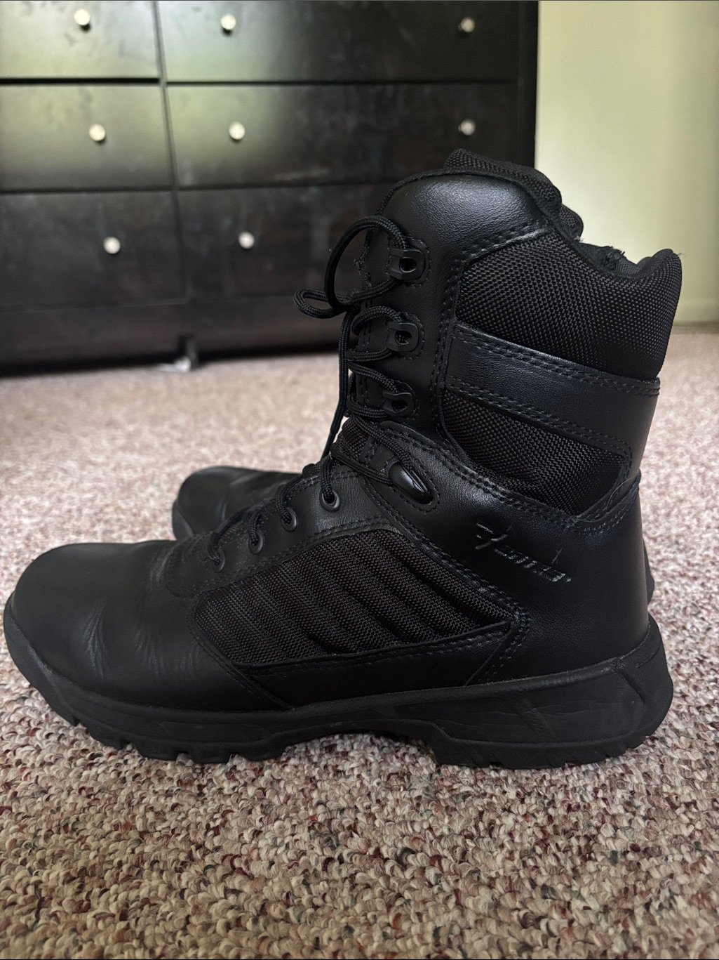 Bates Black Tactical Menâs Lace-Up Boot